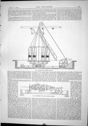 Antique old print 1889 large - old,