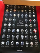  Omega Speedmaster 60th Anniversary Poster  Brand New. Sealed. 85x60 Cm.