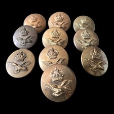 Vintage, Brass, RAF Uniform