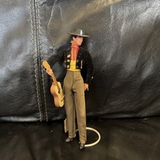 vintage spanish Marin flamenco Dancer male  doll with guitar from 1950s 1990s 