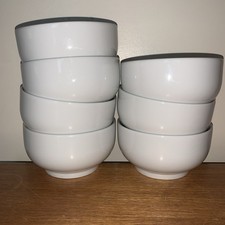 Bowls x 7  Small White Rice