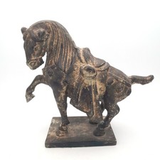 Vintage Cast Iron War Horse
