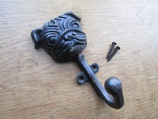 Rustic iron vintage coat hook