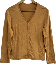 St Michael From Marks & Spencer’s Ladies Orange Cardigan Size UK 18