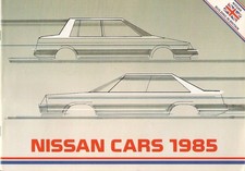 Nissan Range 1984-85 UK Market