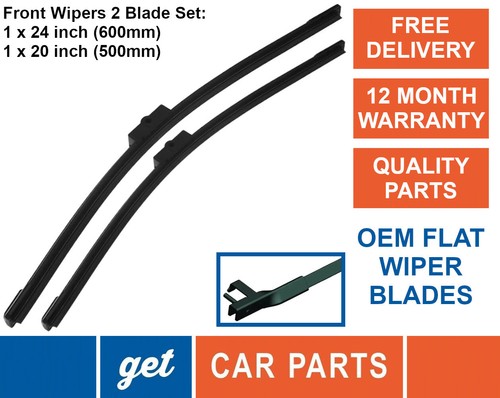 Front wiper blades - front, (24"