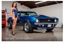 Blue 1969 Camaro Z/28 Artists