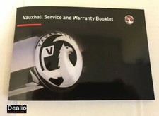 VAUXHALL SERVICE BOOK STAMPED