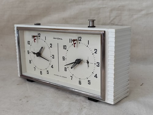 Soviet chess clock vintage - chess,