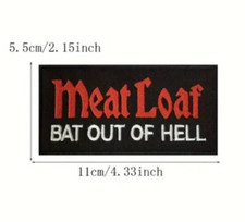 MEAT LOAF BAT OUT OF HELL IRON
