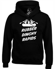 RUBBER DINGHY RAPIDS HOODY HOODIE 4 FOUR LIONS FUNNY CLASSIC COMEDY NOVELTY