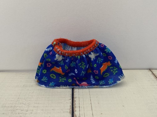 Barbie blue dinosaur skirt - blue,