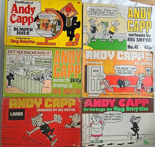 Andy capp drawings by reg - x,