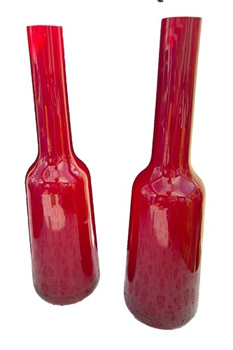Villeroy boch glass vase - 2x,