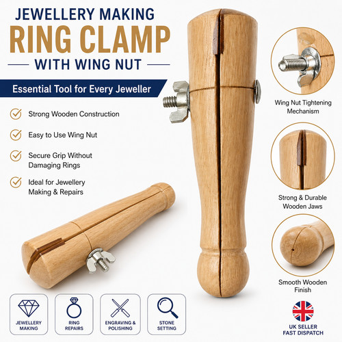 Jewellery making ring clamp - jewellery,