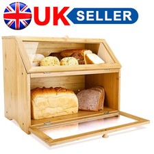 Double Layer Bamboo Wooden