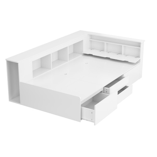 Single bed with drawers - single,