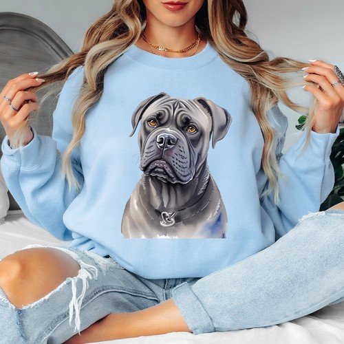 Cane corso dog portrait - portrait, womens