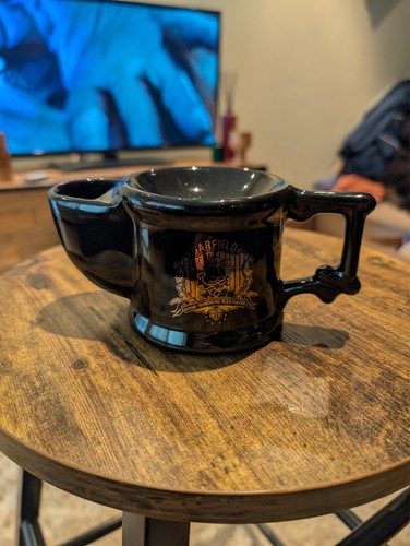 Vintage black garfield ceramic - vintage,