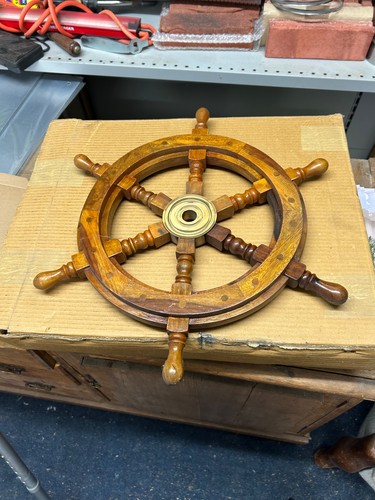 Ornamental ships wheel