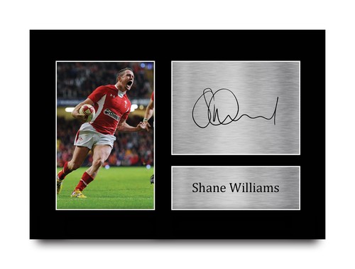 Shane williams signed - shane, wales