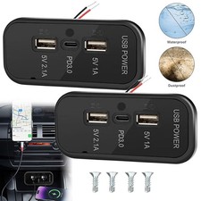 12 Volt Panel Charging Socket