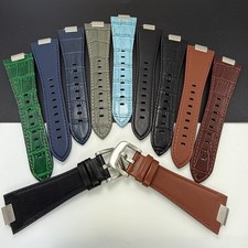 Leather watch straps for