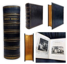 1873 - Large Self-Interpreting Bible - Illustrated - KJV Based - Rev. John Brown