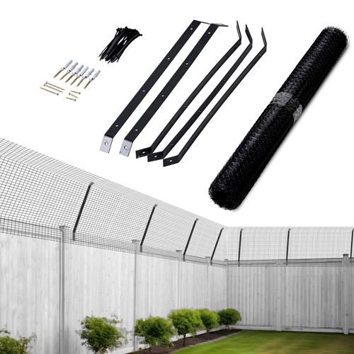 Cat proof fence - fence, with