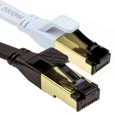 Flat cat8 shielded cable - cat8,
