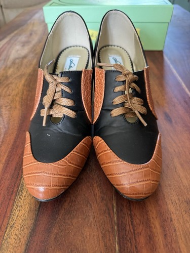 1940s style black and tan - black,