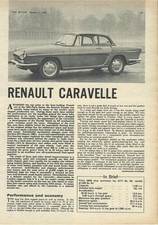 RENAULT CARAVELLE original