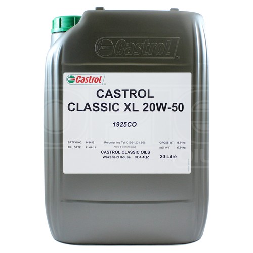 Castrol classic 20w 50 - castrol, xl