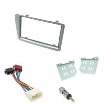 Honda Civic Car CD Stereo Radio Double DIN Silver Facia Fascia Fitting Kit Panel