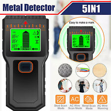 5 in 1 Electric Detector Wall Wood Metal Sensor Wire Stud Finder Cable Scanner