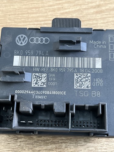 Audi 2008 rear - b8,