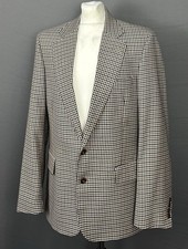 AQUASCUTUM VICUNA CHECK BLAZER