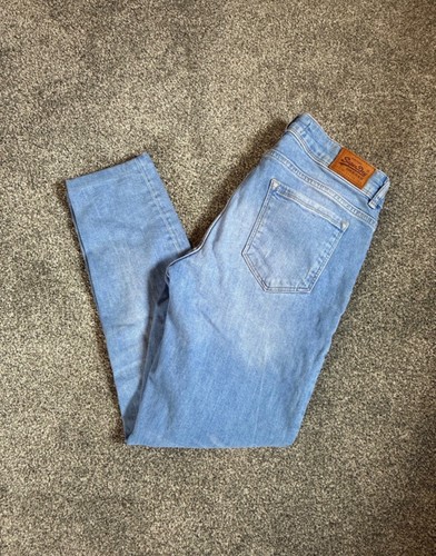 Blue superdry jeans - superdry,