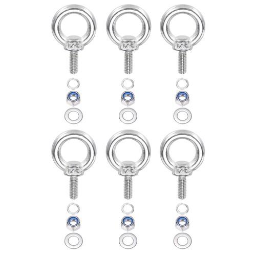 6pcs 10mm 304 stainless - 6pcs, m4