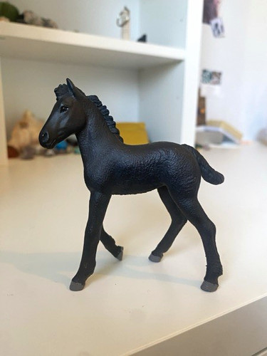 Schleich friesian foal filly - schleich,