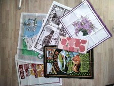 VINTAGE Tea Towels some COTTON