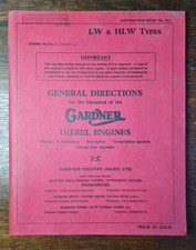 1967 Gardner Diesel Engines