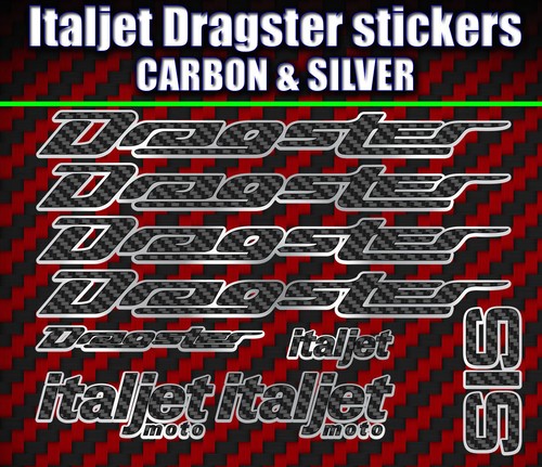 Italjet dragster decals - dragster,
