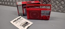 Bush Retro Red Portable Radio 411