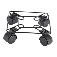 Potted Rolling Plant Stand