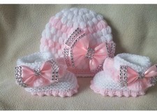 Hand knitted Romany Bling baby