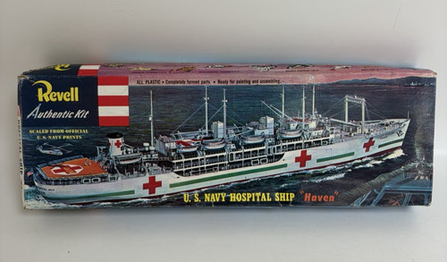 Revell 400 navy hospital - revell,