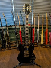 Epiphone Sg Custom Electric Guitar Black Ebony