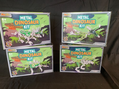 Set metal dinosaur - of, 4