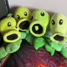 Plants vs. Zombies Rare Peashooter  Large Worldmax EA MCC Bootleg Plush Bundle